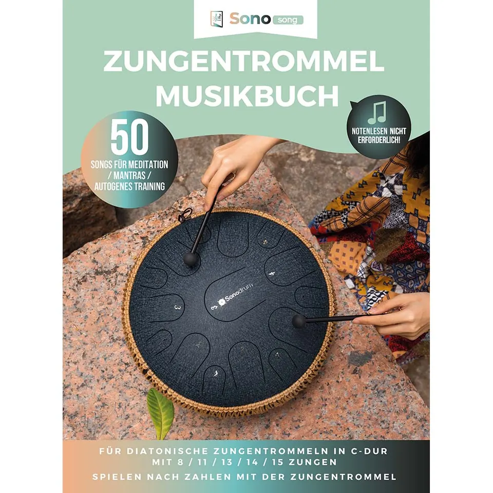 Titelbild Musikbuch 50 Songs für Meditation