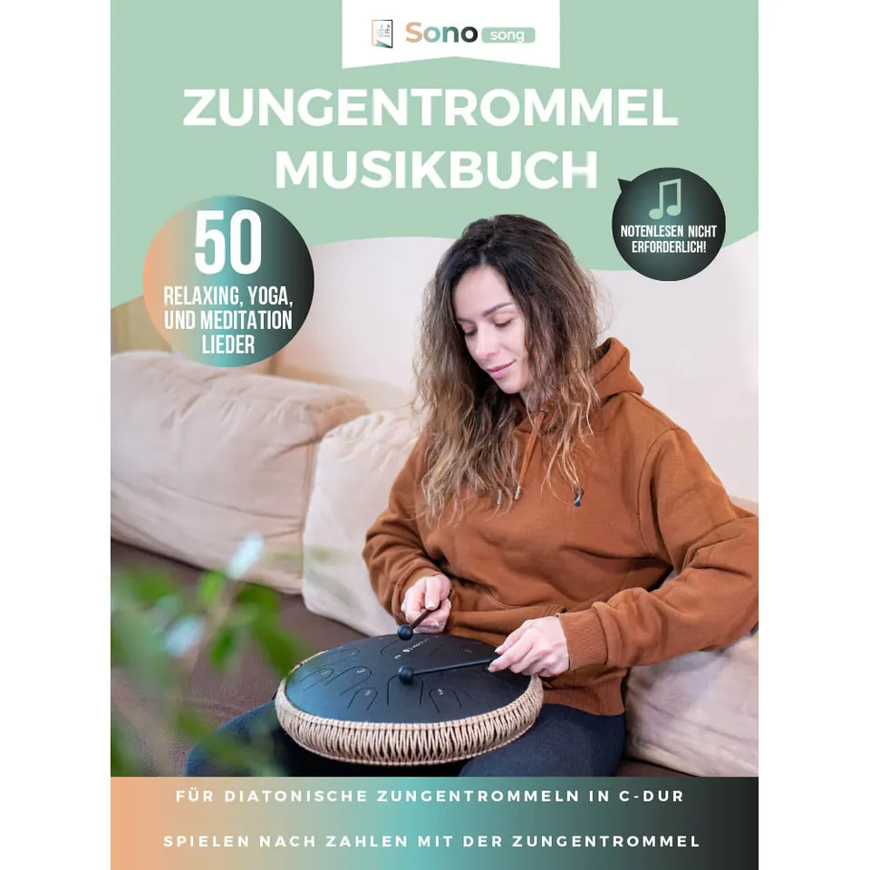 Titelbild Musikbuch 50 Relaxing, Yoga und Meditation Lieder